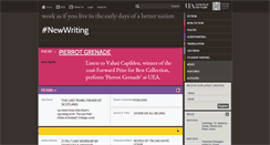 Desktop Screenshot of newwriting.net